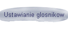Ustawianie glosnikow